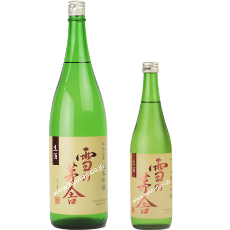 R07BY 雪の茅舎　秘伝　山廃純米吟醸生酒