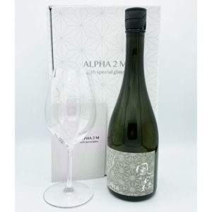 風の森　ALPHA2M　真中採り　 リーデル社製グラスセット