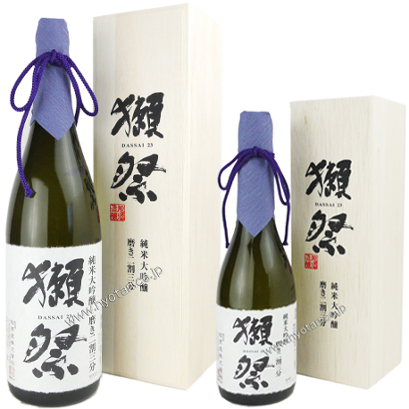獺祭（だっさい）純米大吟醸酒蔵＝旭酒造（山口県）の日本酒