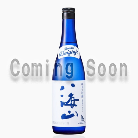 八海山 純米大吟醸 ブルーボトル ワールドシリーズ優勝記念ラベル720ml