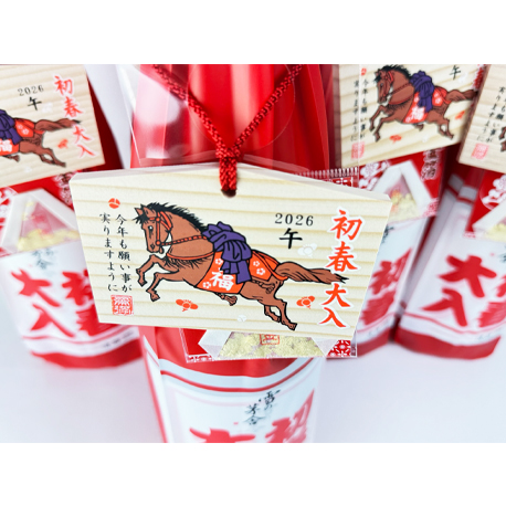 2025年11月下旬蔵出し　雪の茅舎　初春大入　純米吟醸酒　金箔付き1800ml