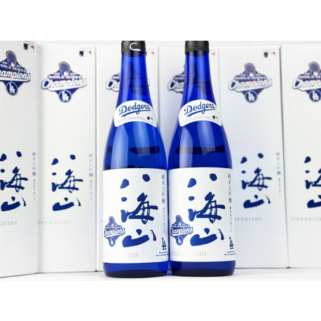 八海山 純米大吟醸 ブルーボトル ワールドシリーズ優勝記念ラベル720ml