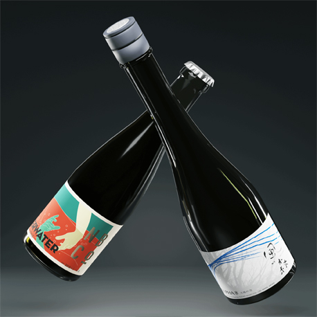  風の森　ALPHAE8「大地の力 2022」500ml　と　UNDERWATER（アンダーウォーター）375ml　の2本セット（◆お一人様２セット限り　※要冷蔵）