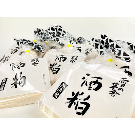 2025年2月下旬蔵出し　雪の茅舎　酒粕（バラ粕）　500g（R6BY新酒粕）（※賞味期限2026年2月28日まで）
