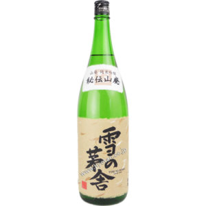 雪の茅舎　秘伝　山廃純米吟醸1800ml