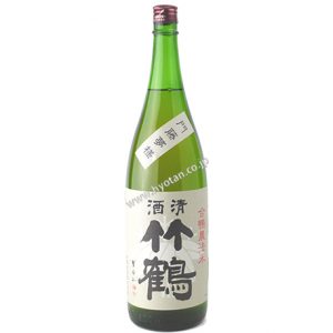 清酒　竹鶴　門藤夢様　合鴨農法米　1800ml