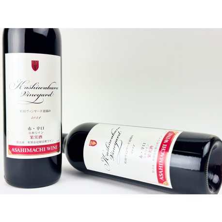 朝日町ワイン　柏原ヴィンヤード遅摘み 2024　720ml