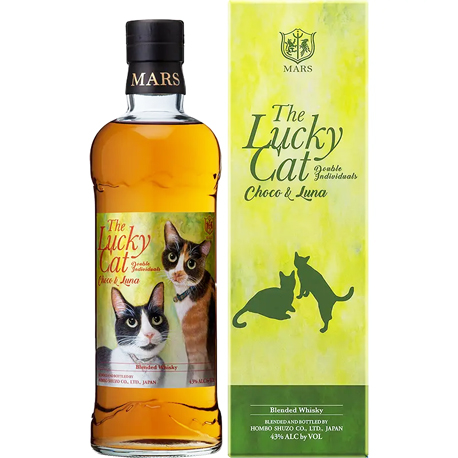 The Lucky Cat Double Individuals Choco & Luna