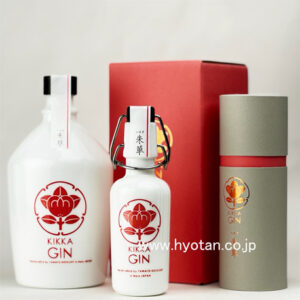 橘花 KIKKA GIN Glass bottle 朱華（ハネズ）