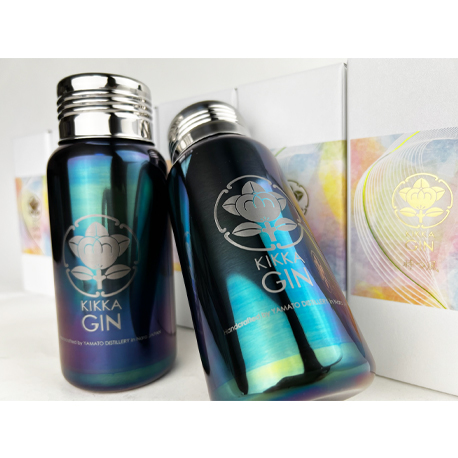 橘花 KIKKA GIN 時つ風　alc.45% Stainless bottle 500ml　（※お一人様2本限り）