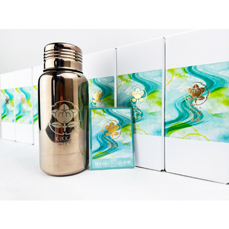 橘花 KIKKA GIN 澪標（みおつくし）　alc.45% Stainless bottle 500ml　（※お一人様2本限り）
