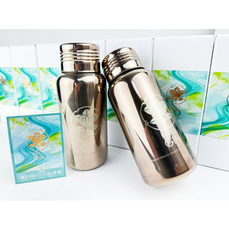 橘花 KIKKA GIN 澪標（みおつくし）　alc.45% Stainless bottle 500ml　（※お一人様2本限り）