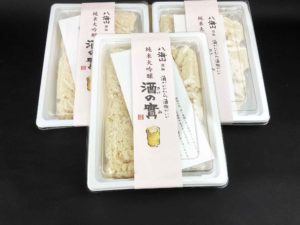 八海山の酒の實　純米大吟醸酒粕　300g　バナー