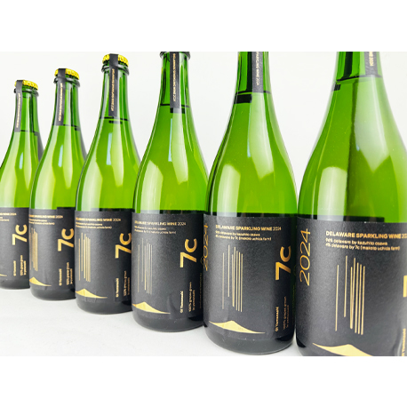 セブンシダーズワイナリー デラウエア スパークリング 2024 750ml