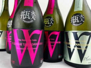 2023年9月12日蔵出し　R04BY純米無濾過瓶火入原酒　W（ダブリュー）二酒　バナー