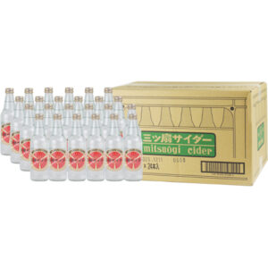 三扇サイダー340ml瓶×24本入り