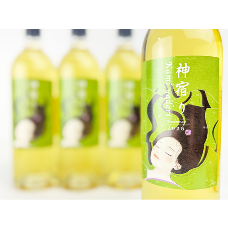 紀乃國わいん工房　神宿り シャルドネ 2025　750ml