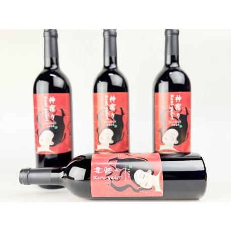 紀乃國わいん工房　神宿り マスカット・ベリーA 2025　750ml