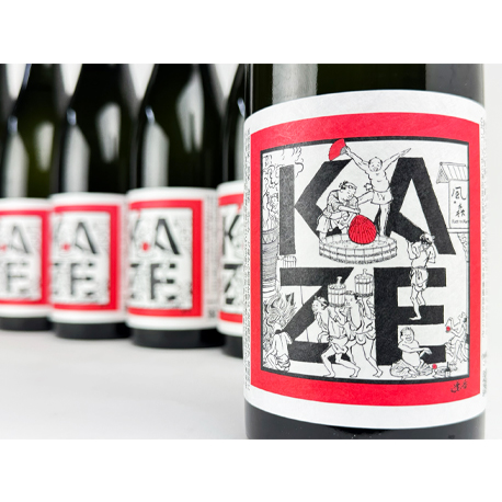 2025BY 風の森　露葉風707　with 妖怪書家 逢香 Ouka 720ml　（※風の森１種につき２本まで　◎要冷蔵）